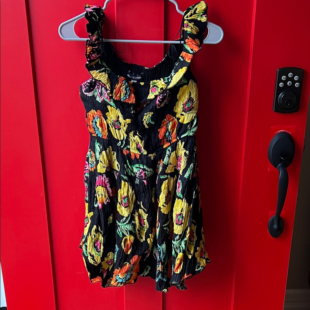Floral Ruffle Dress